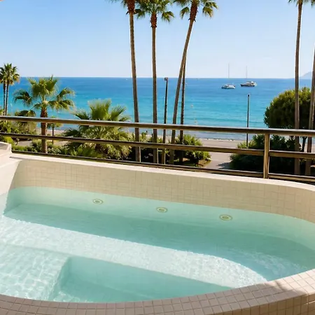 Apartment Prestige Croisette Sea View With Private Terrace & Jacuzzi
